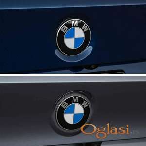 BMW 74mm reljefni zadnji znak za E90,E46,F22,F30,F31,
